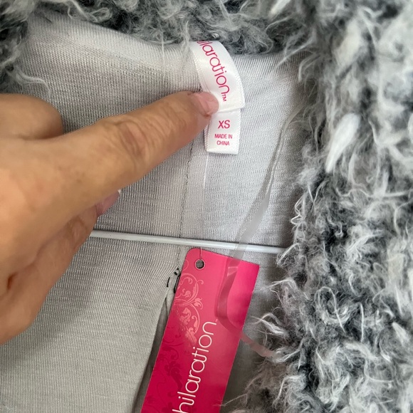 SHAGGY FAUX FUR JACKET - Picture 8 of 9